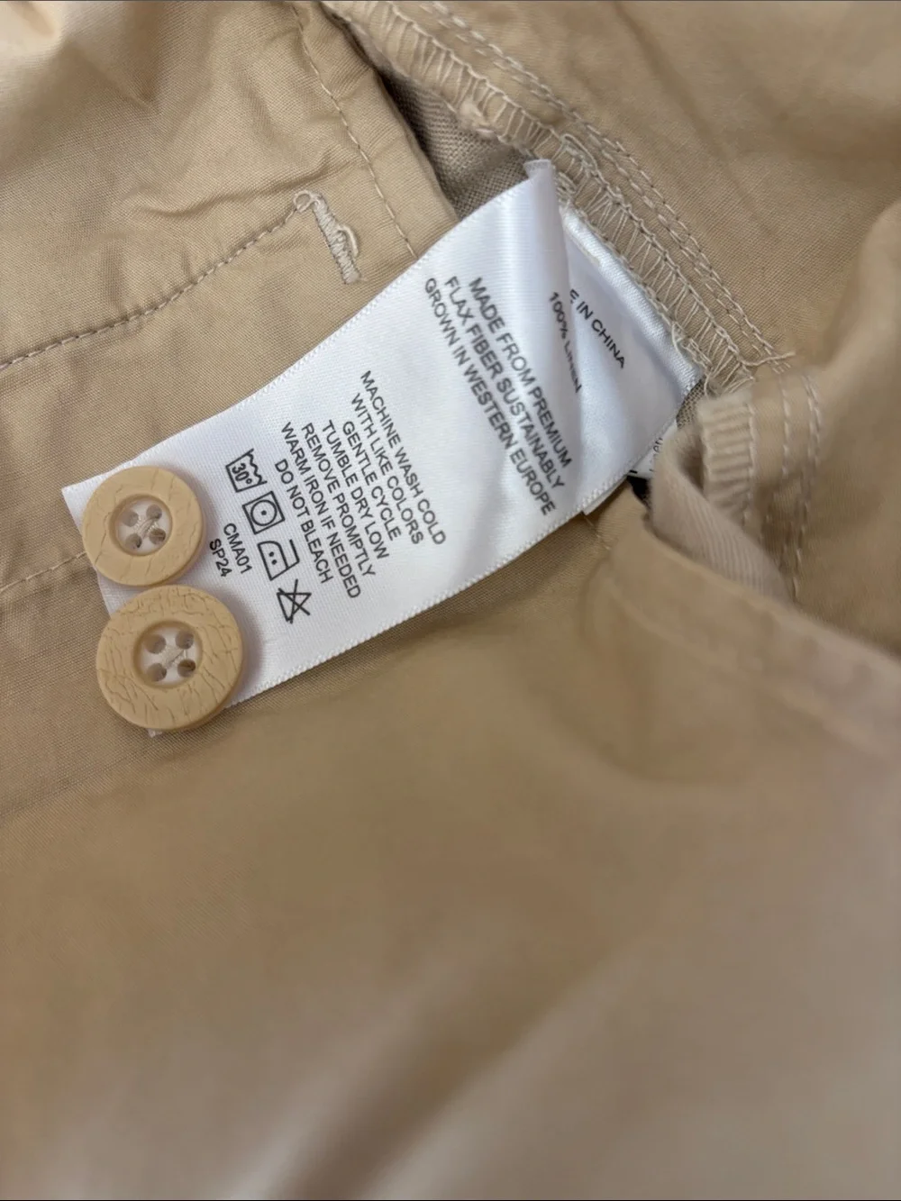 Quince breathable linen